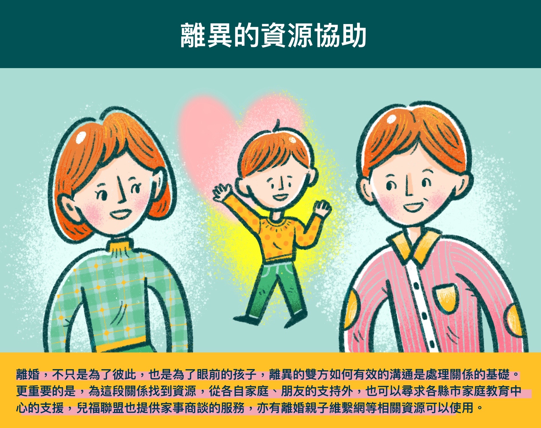 為了孩子，我們如何好聚好散？