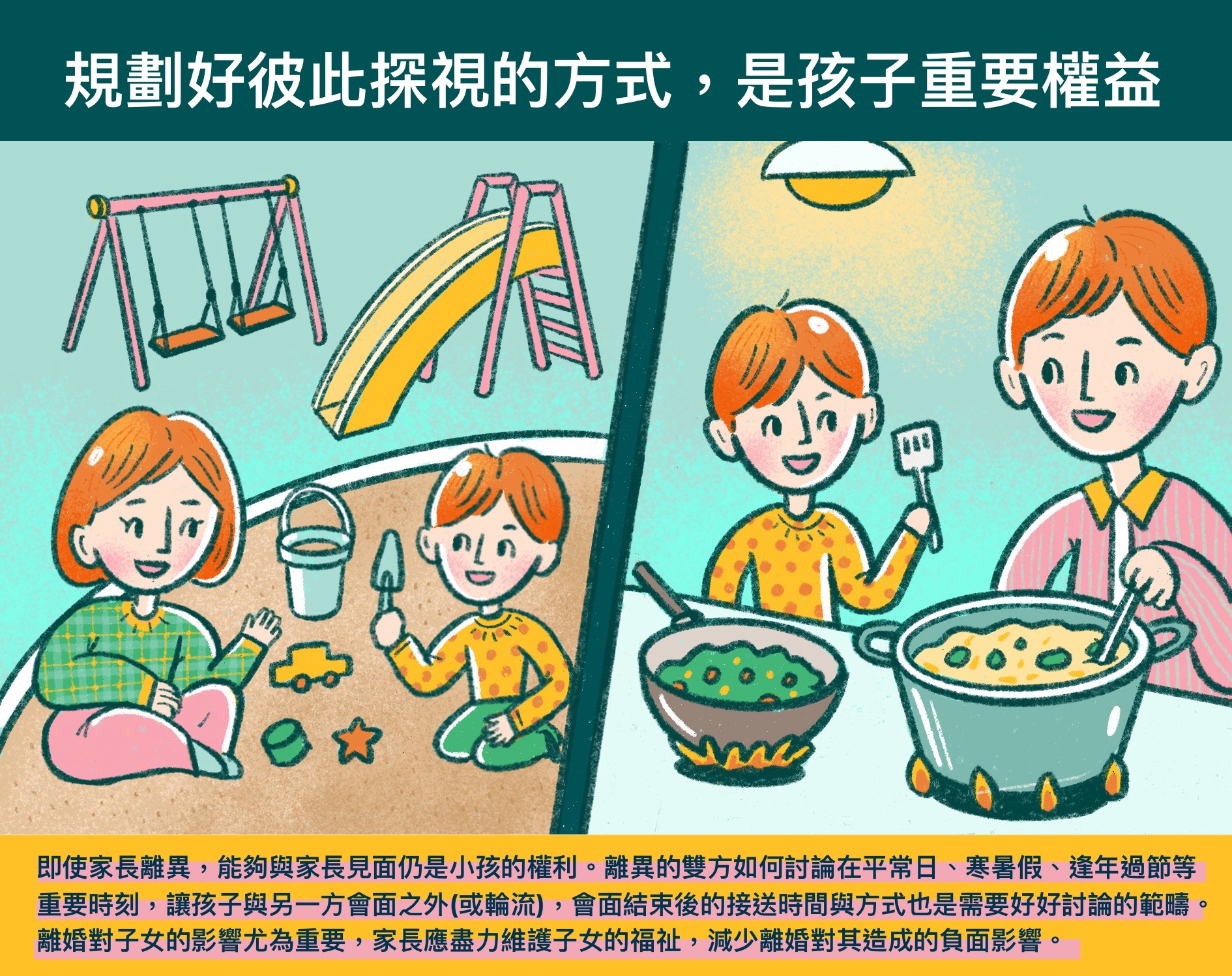 為了孩子，我們如何好聚好散？