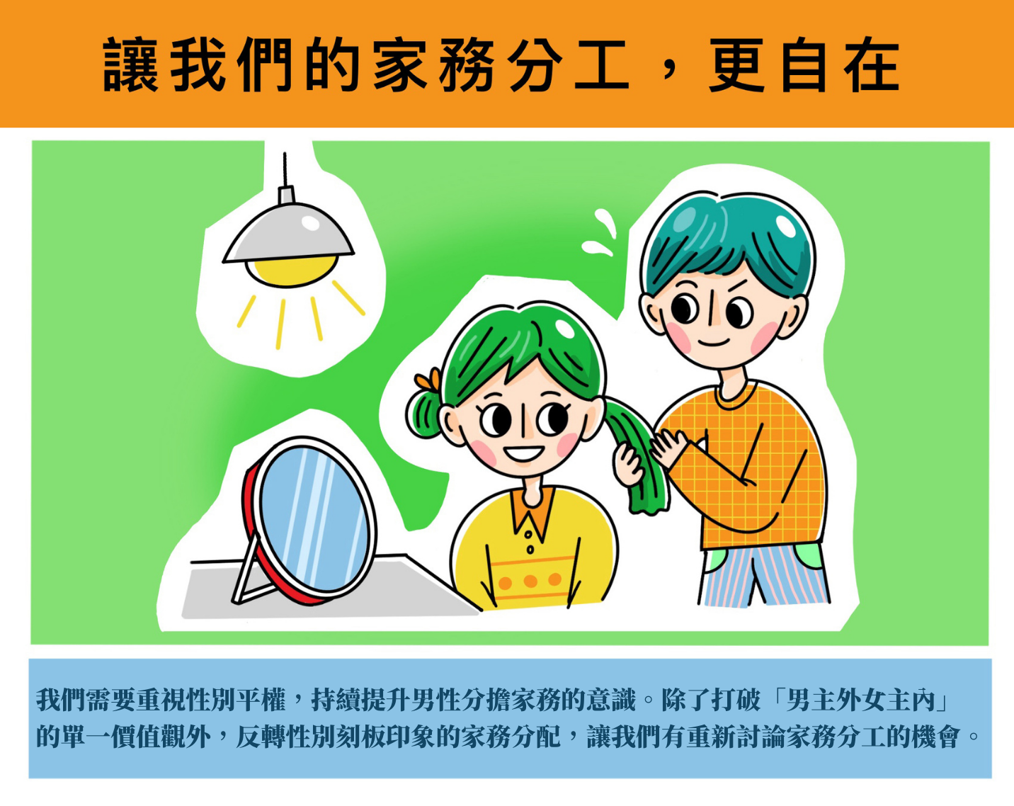 家務分工中的性別平等