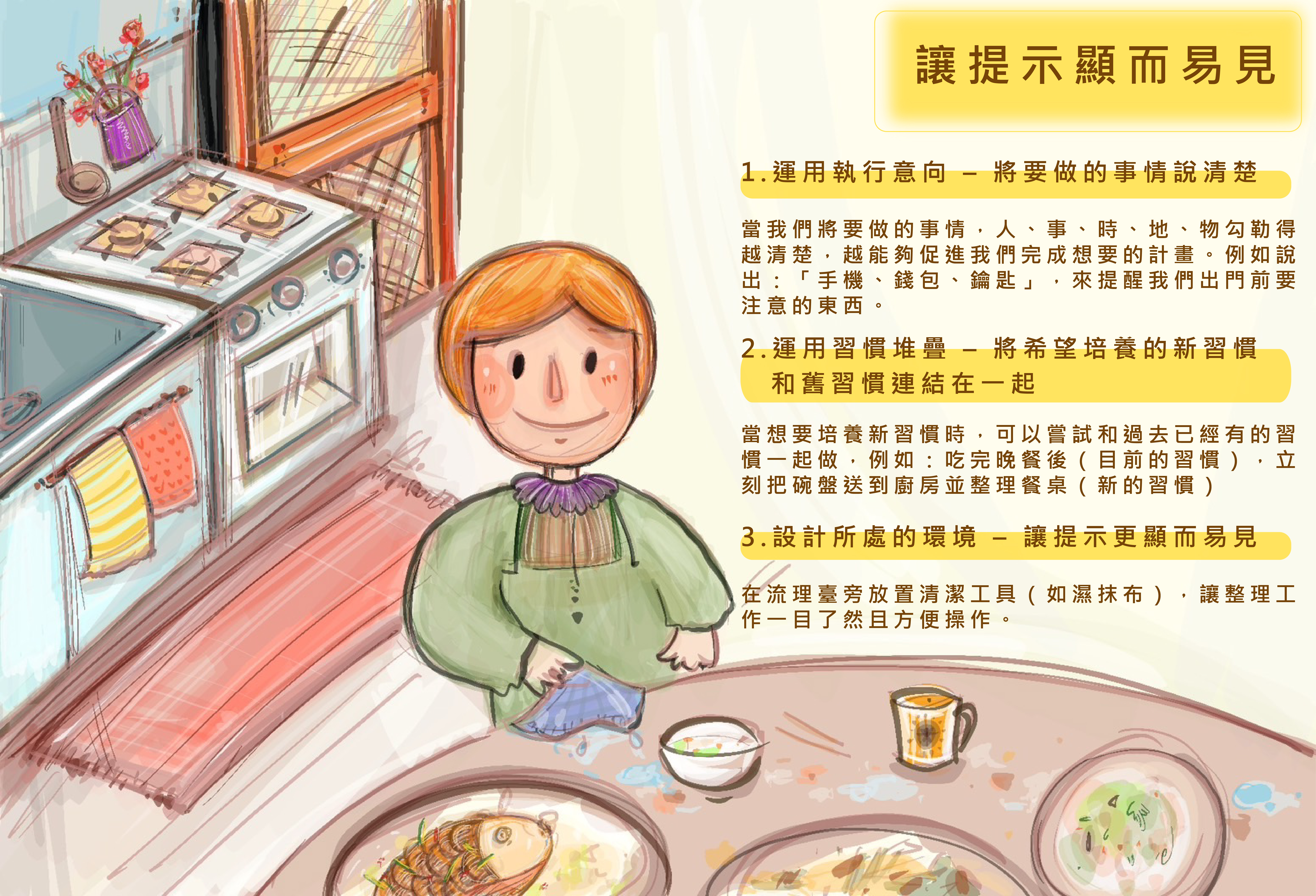 帶著孩子一起養成好習慣