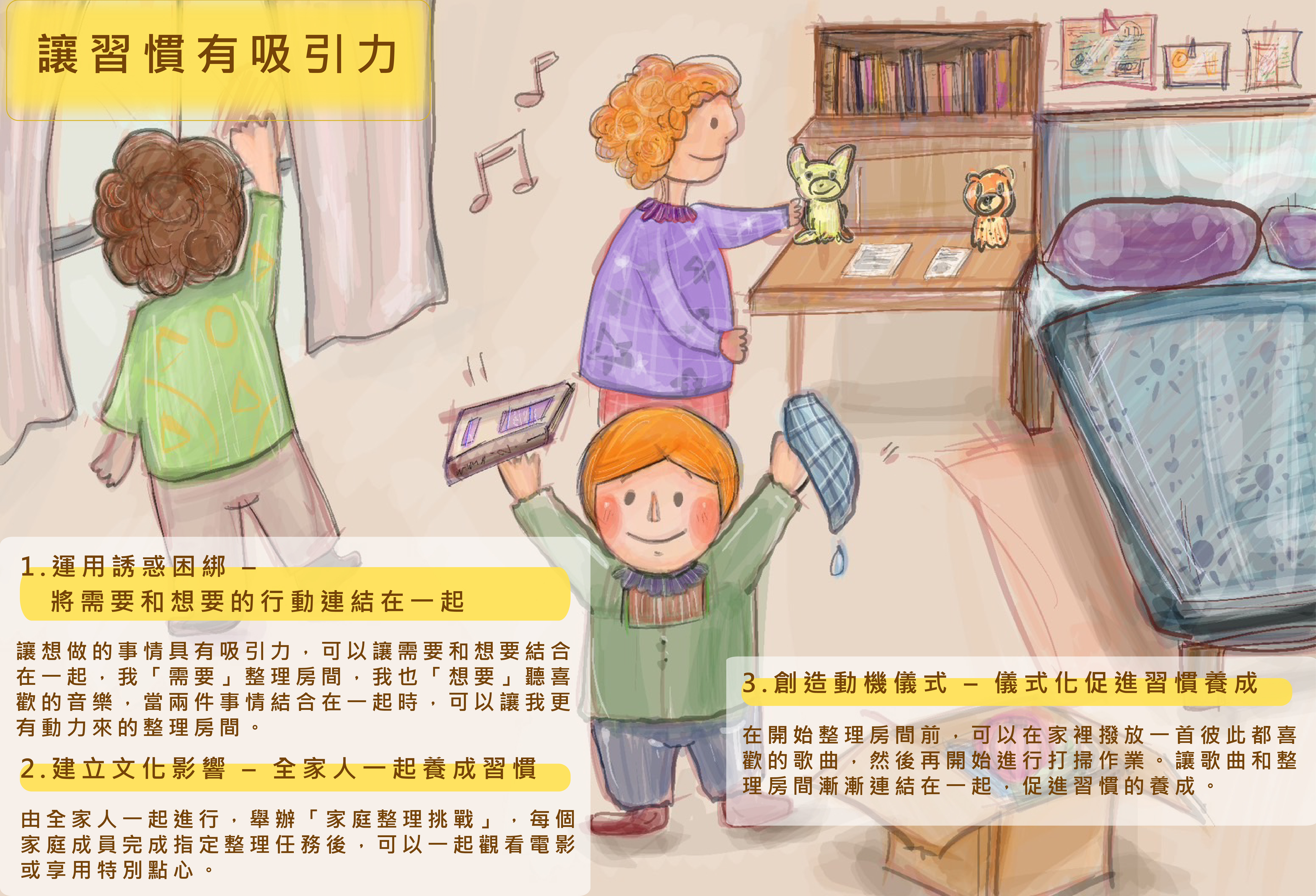 帶著孩子一起養成好習慣
